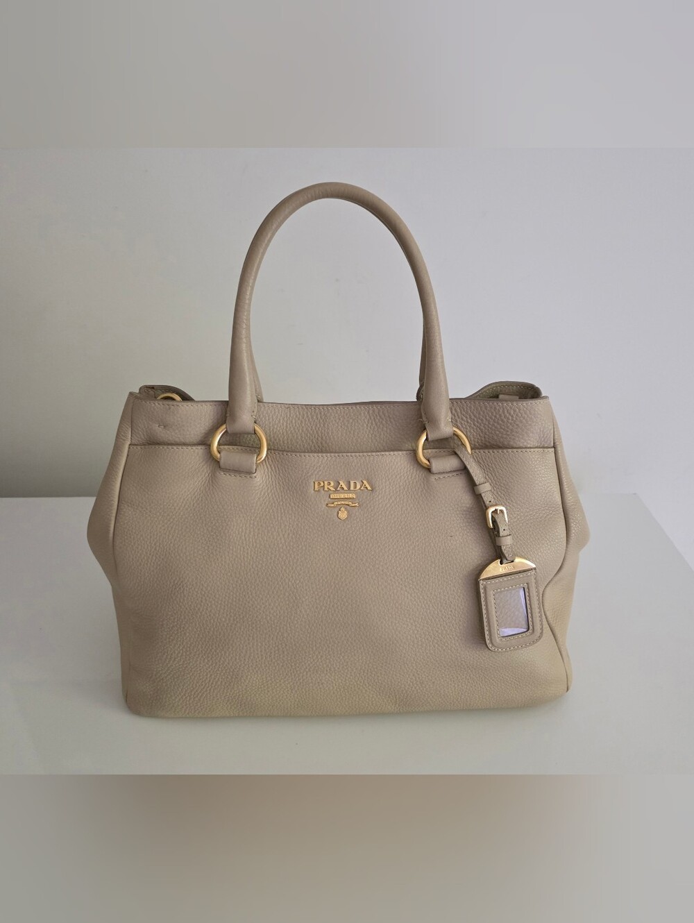 Prada Vitello Daino Shoulder Bag